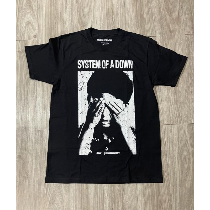 T-shirt Kaos Band Music Sytem Of A Down Original Official Tag Metal Rock SYSTEM OF A DOWN
