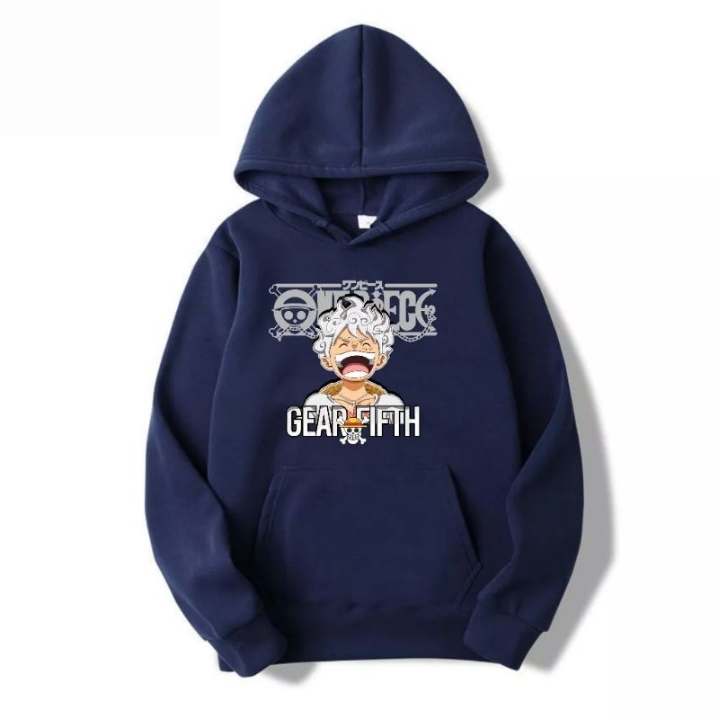 Sweater Hoodie One Piece Gear 5 Joy Boy - Pullover Hoodie Anime Luffy One Piece Gear FiFTH - Sweater