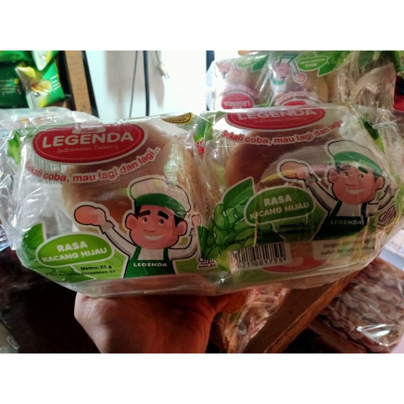 

Roti Legendaris Rasa Kacang Hijau 10pcs