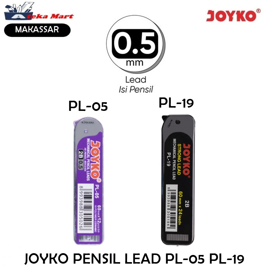 

[PCS] JOYKO ISI PENSIL MEKANIK PL-05 PL-19 PENCIL LEAD