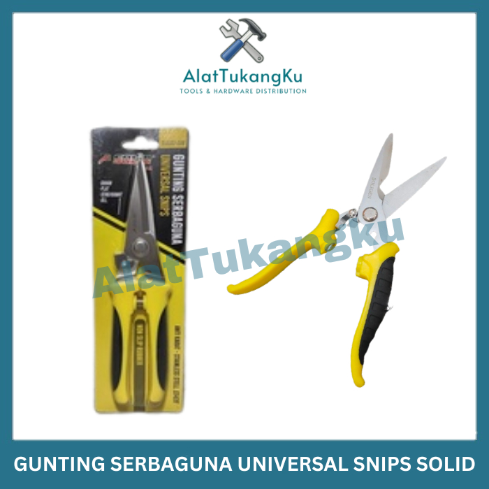 

GUNTING Solid SERBAGUNA UNIVERSAL SNIPS SOLID SLGS03-008/ Gunting plat seng kawat 8