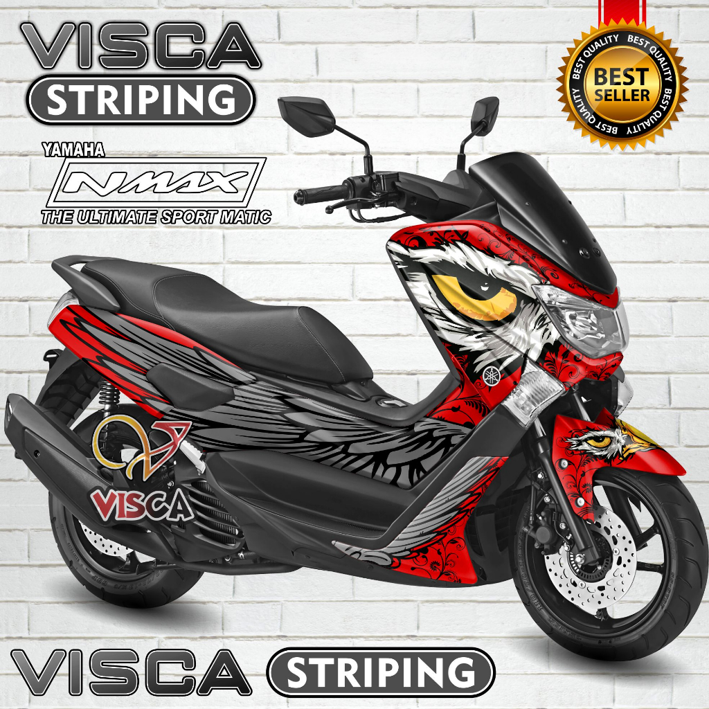 (PROMO SPECIAL) Decal Nmax Old - Decal Nmax Full Body - Dekal Nmax - Stiker Nmax Full Body - Stripin