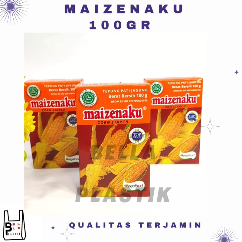 

TEPUNG MAIZENA MAIZENAKU TEPUNG JAGUNG CORN STARCH 100gr TEPUNG PATI JAGUNG TEPUNG JAGUNG MAIZENA MAIZENAKU 100gram CORN STARCH / PATI JAGUNG 100gr