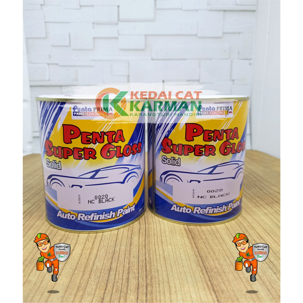 CAT DUCO PENTA SUPER GLOSS  GLOSS - NC GLOSS WHITE BLACK WHITE DOFF BLACK DOFF CLASICCAL WHITE ORANG
