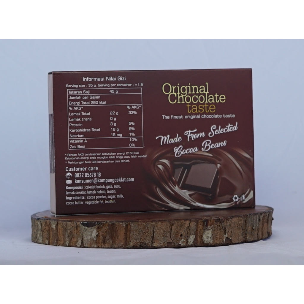 

COKLAT BOX ORIGINAL 100 GRAM - KAMPUNG COKLAT