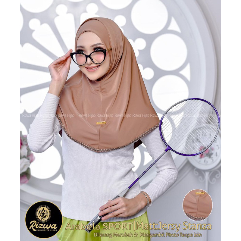 Hijab Sport Instan Arabela By Rizwa
