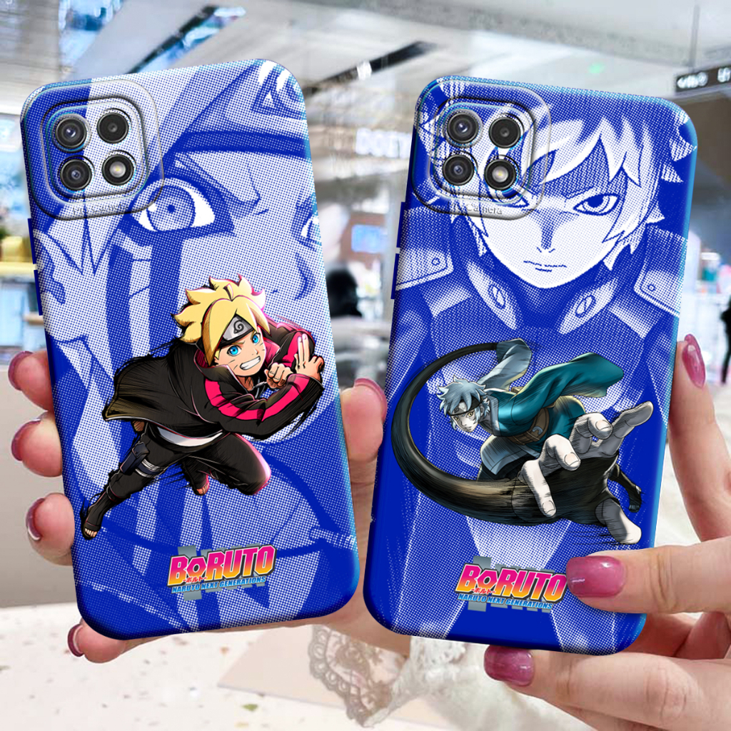 Custom Case Samsung A02S, A03, A03S, A03 CORE, A04 Anime Boruto