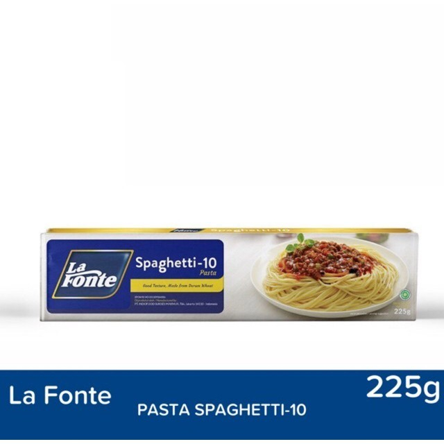 

La Fonte Pasta Spaghetti Macaroni Fusili Spiral - Halal BPOM