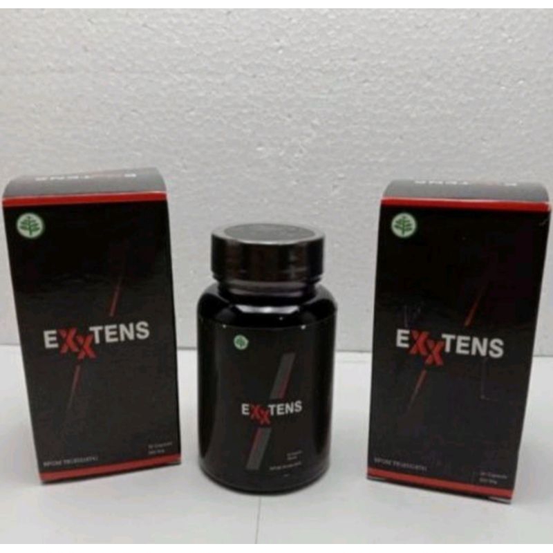 EXXTENS ASLI ORIGINAL PEMBESAR PEBNIS OBAT KUAT TAHAN LAMA BPOM