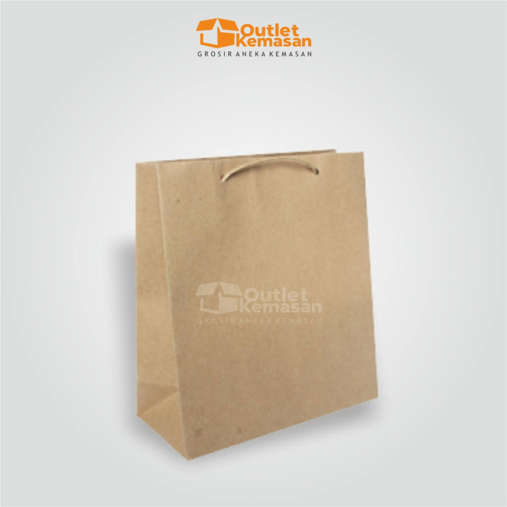 

[Min Order 5 Pcs] Paperbag 15x7x17 | Tas Kertas Coklat | Paper Bag Tali