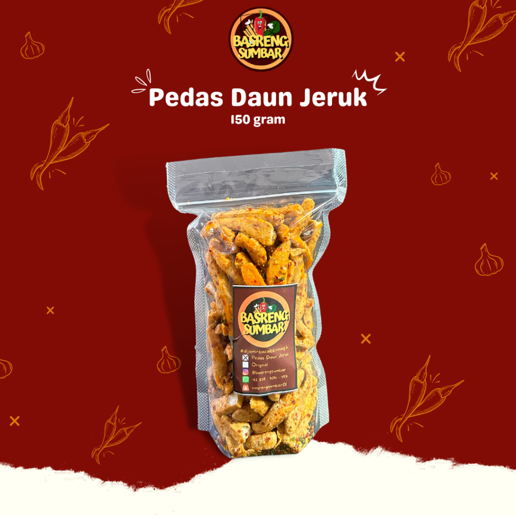 

150 Gram Pedas Daun Jeruk