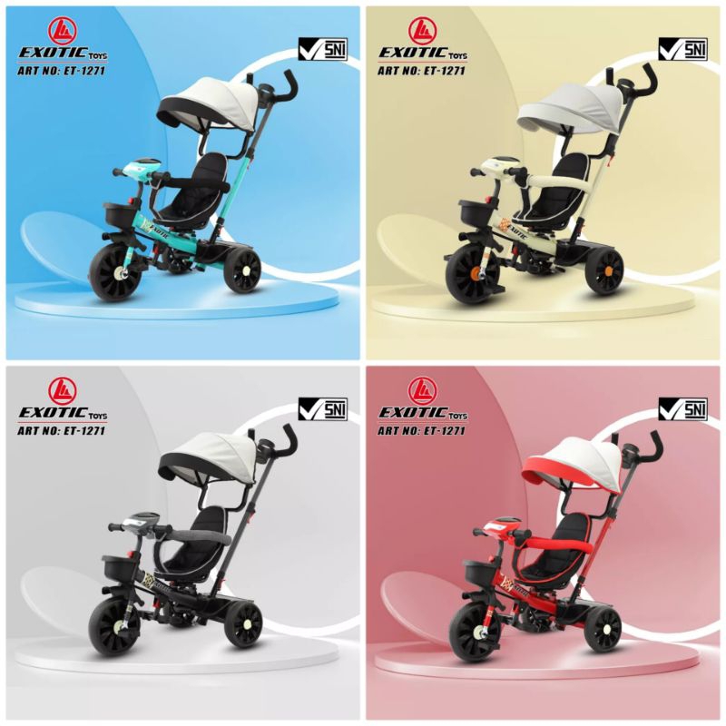 Sepeda Roda 3 anak EXOTIC ET 1271
