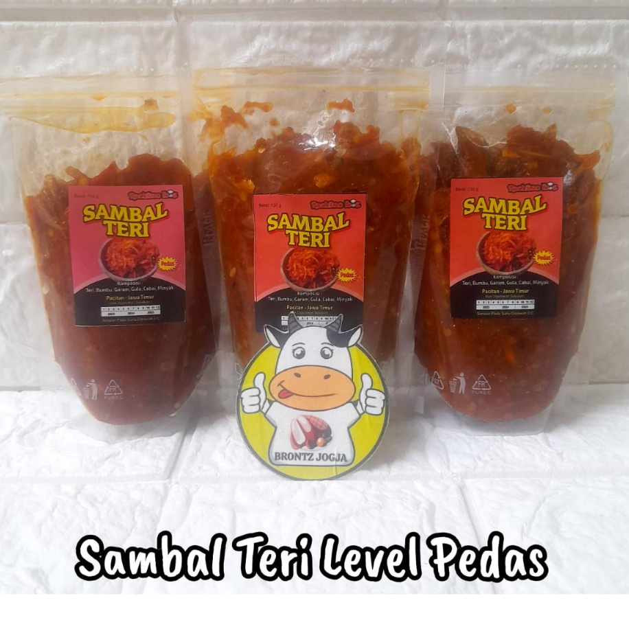 

FROZEN FOOD SAMBAL TERI 130GRAM SAMBAL SIAP SAJI SAMBAL INSTANT - DISASS JOGJA