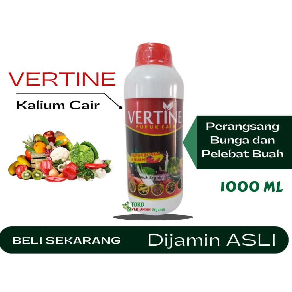 Pupuk Kalium Cair Tanaman Padi, Nutrisi perangsang akar buah & sayur cepat berbuah