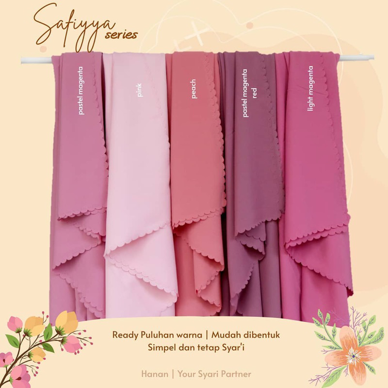 jilbab wolfis grade A jilbab polos jilbab segiempat jilbab premium