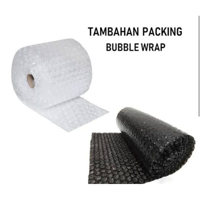 

Bubble Wrap tambahan packing