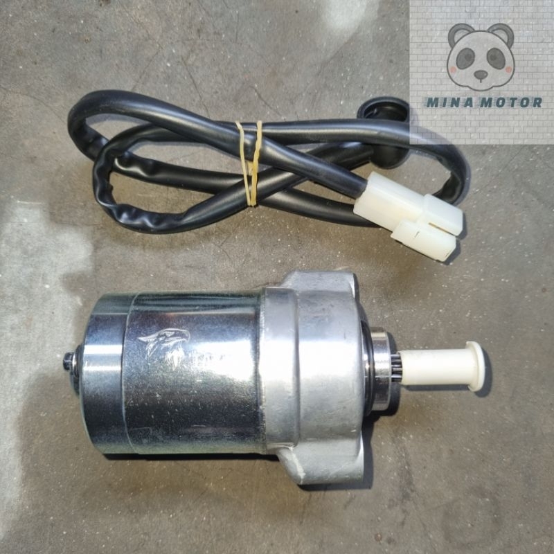 TAKA Dinamo Starter Stater Vixion 2007 2012 Sparepart Aksesoris Onderdil Motor