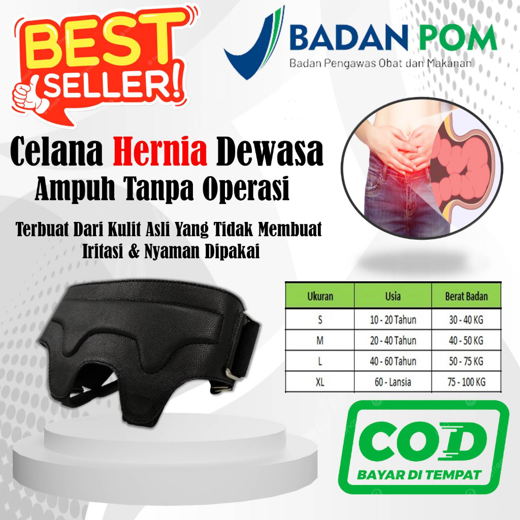 Celana Hernia Pria Dewasa Premium – Celana Hernia Dewasa Butterfly Magnetik