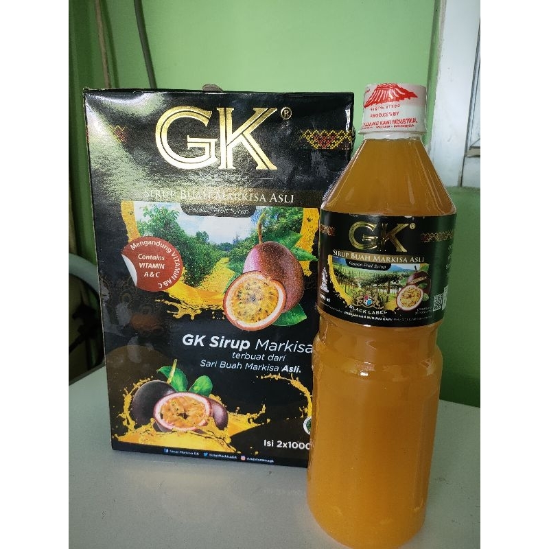 

Sirup Markisa asli GK Premium