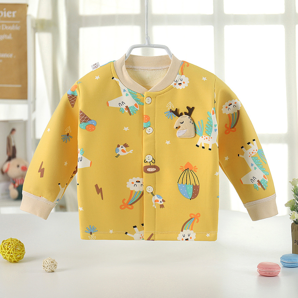 Jaket Anak Premium JK11 Motif Rusa/ Sweater Anak Hoodie Bayi Lucu