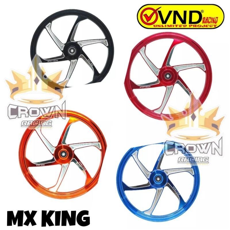 Velg VND AK 66 Ring 17 Yamaha MX King / Ninja 150 / Satria 2T Hiu Lumba