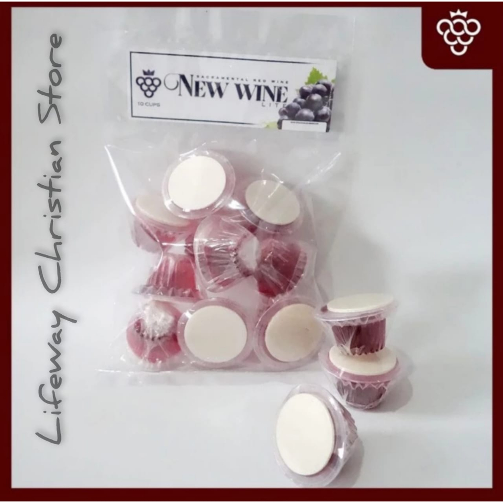 

(Best Seller Product) Paket Minuman Lite Perjamuan Gereja Isi 10 + Hosti