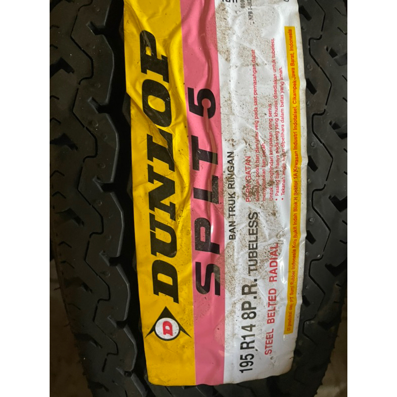 BAN MOBIL DUNLOP LT5 195 R14