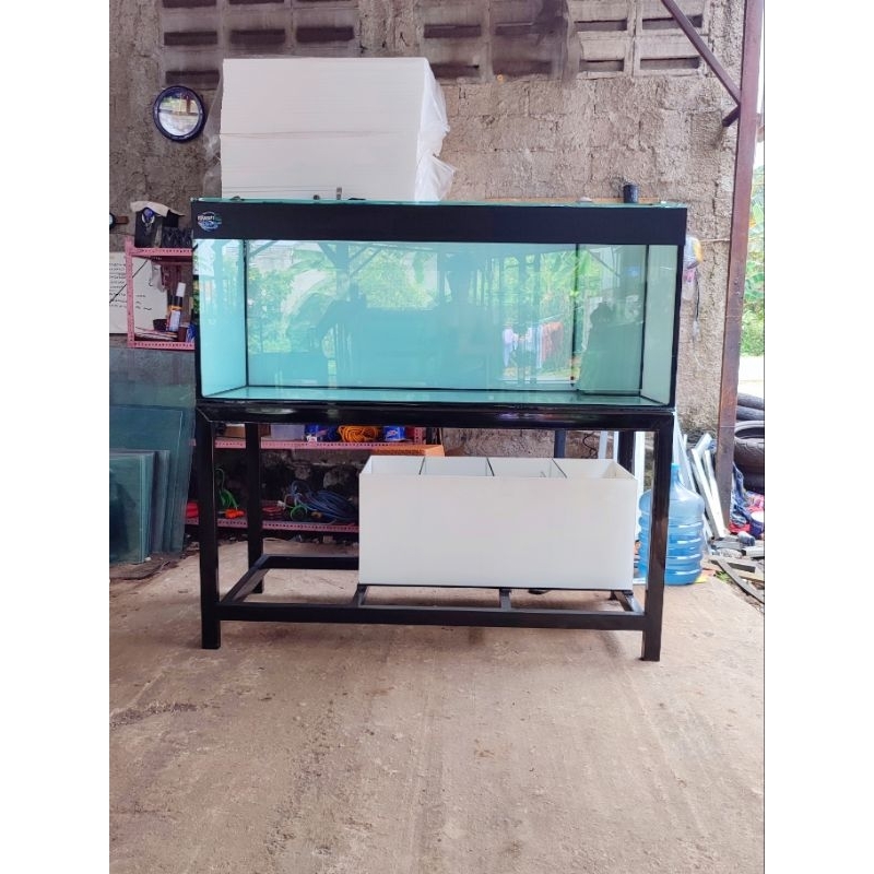PAKET AQUARIUM 150X60X60 FULL 12MM FULL BEGROUND
