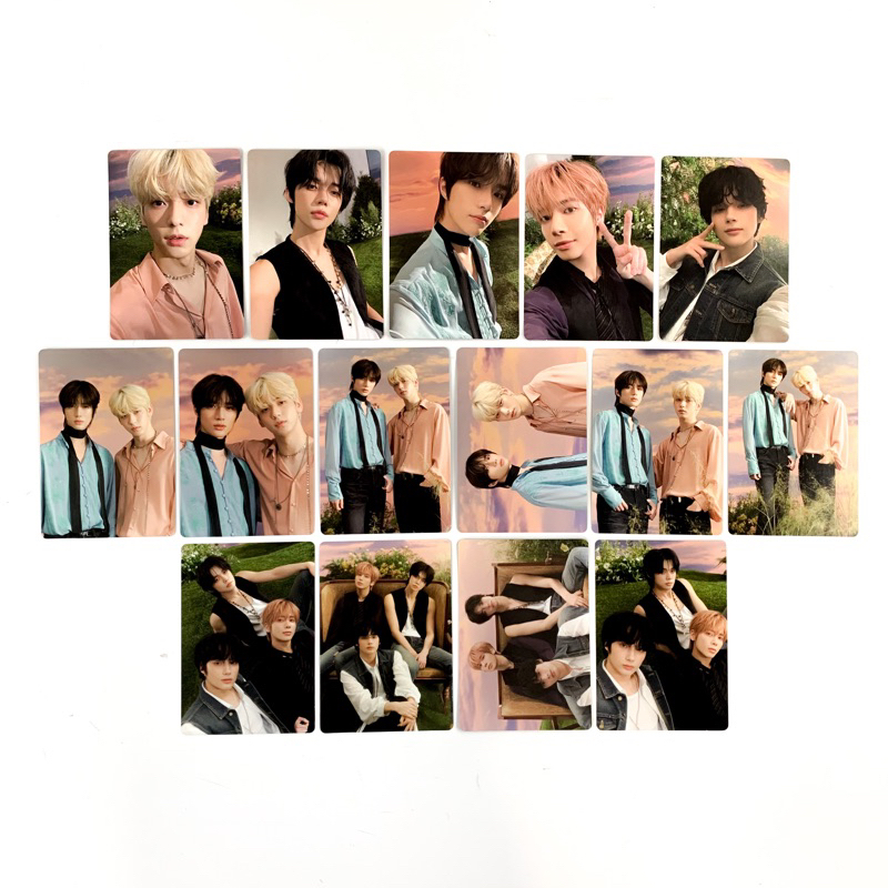 [sharing] TXT - ACT : SWEET MIRAGE MD Mini Photocard SET (PC NO 01, PC UNIT, SPECIAL PC)