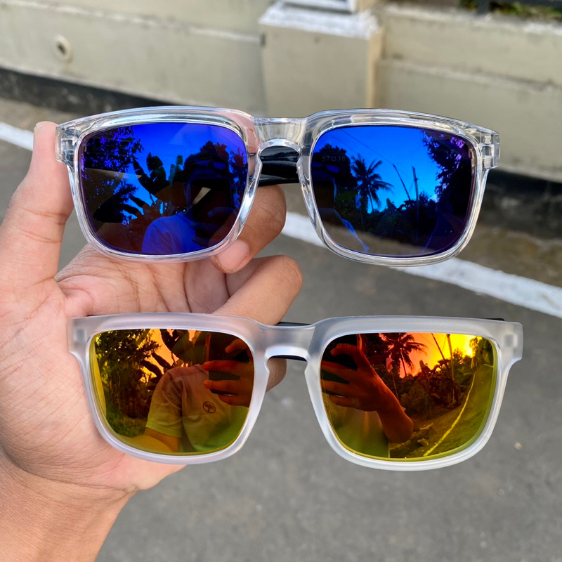 Kacamata Hitam SKY Original Kacamata Hitam Cassual Pria/Wanita Kacamata SKY Frame Tebal
