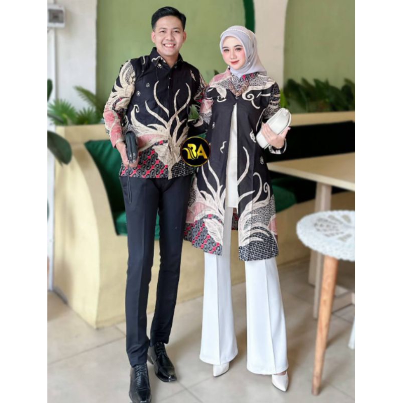 Batik Couple Bisa Pisah Batik Couple Modern Kemeja Batik Pria Tunik Batik Couple