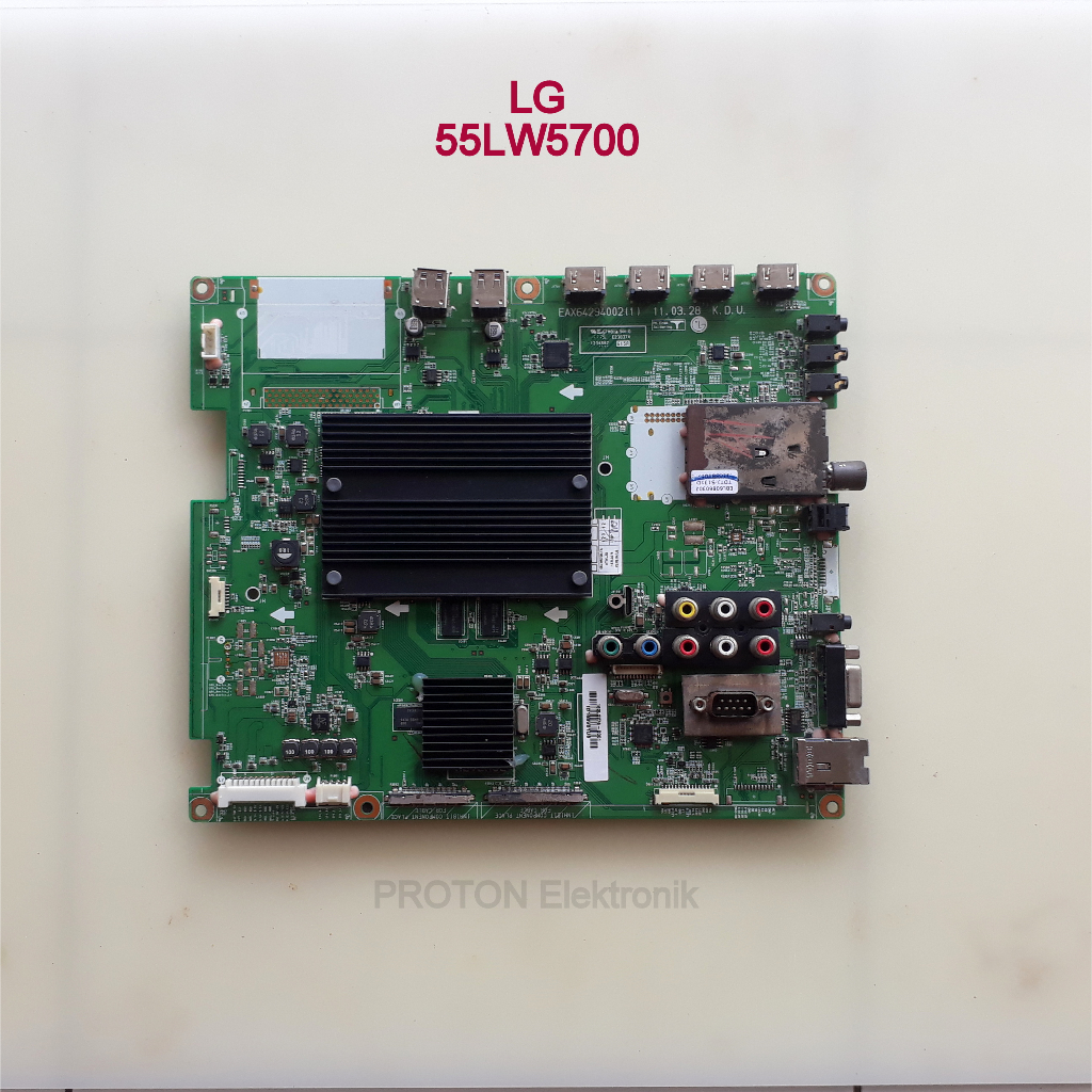 Mainboard LCD LED Smart TV LG 55LW5700 55LW5700-TA 42LW5500 42LW5700 47LW5500 47LW5700 Mesin Matherb