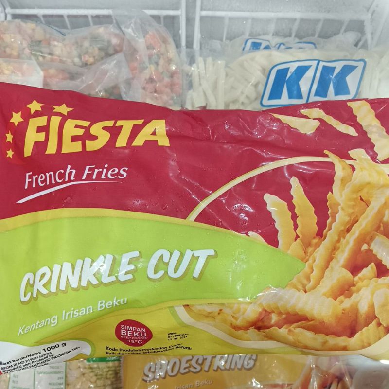 

Fiesta Crinkle Cut 1kg frozen food