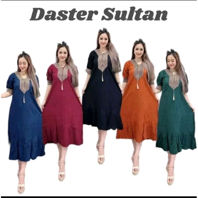 DASTER RENDA SULTAN POLOS DASTER ARAB DASTER CANTIK MAURA