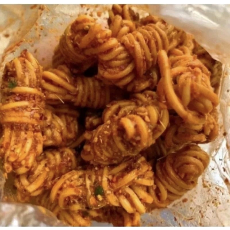 

Mie Lilit viral pedas kriuk bumbu melimpah 500Gram