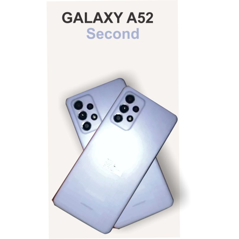 samsung galaxy A52 second fullset