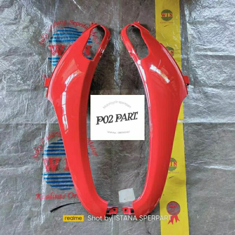 sayap kap tebeng depan set scoopy scoppy k16 (2013-2016) warna merah