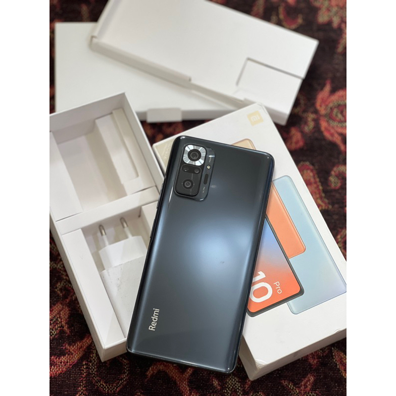 Redmi NOTE 10 Pro 6/64GB Garansi Resmi Second Fullset