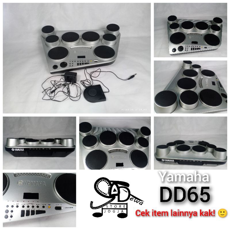 YAMAHA DD65 DRUM ELEKTRIK DD 65 ELECTRIC PAD DIGITAL PORTABLE