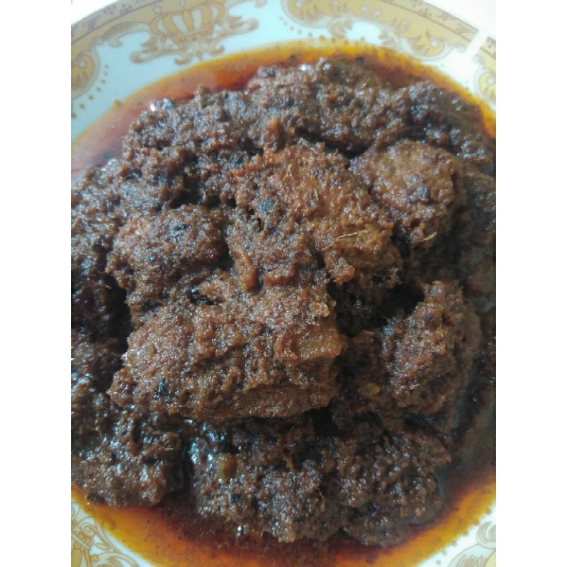 

rendang padang,masakan khas daerah sumatra barat,makanan siap saji