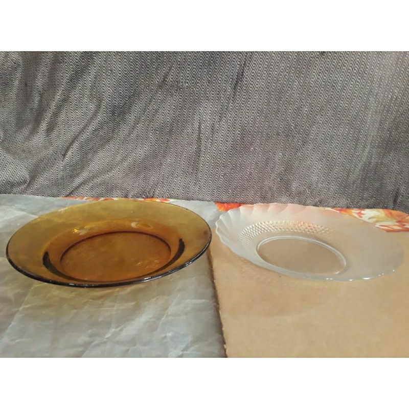 piring beling coklat piring bening piring makan