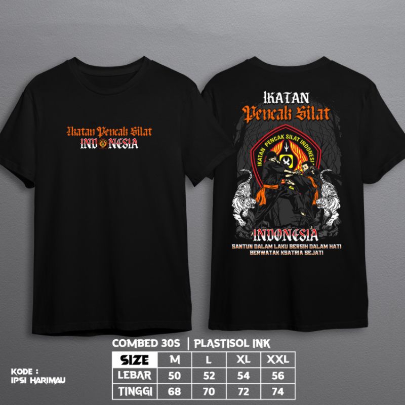 KAOS PENCAK SILAT V2 INDONESIA TERLARIS • KAOS IPSI KAOS PERDAMAIAN KAOS SILAT KAOS MURAH KAOS KEREN