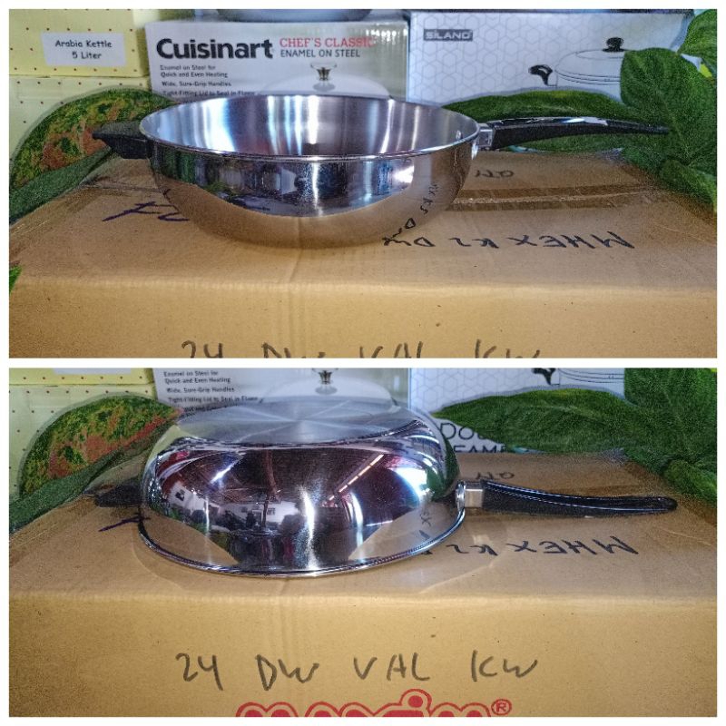 WOKPAN MAXIM EXPORT STAINLESS UK 24CM