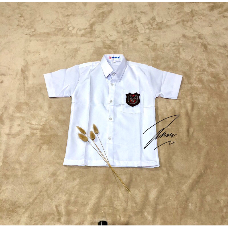 KEMEJA ANAK PENDEK PUTIH / KEMEJA SERAGAM SEKOLAH SD LENGAN PENDEK/ BAJU MADRASAH / BAJU SEKOLAH / K
