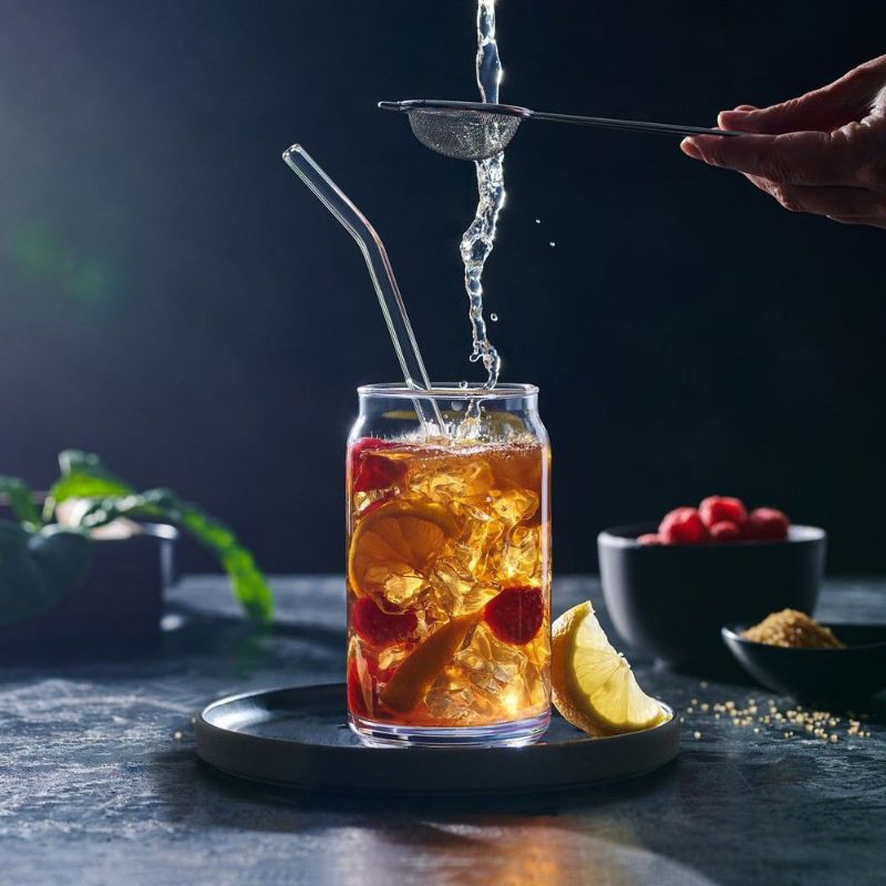 Gelas Kaca Can 470 ml / Gelas  Kaleng / Gelas Kopi / Gelas Minum / Gelas Kaca / Gelas