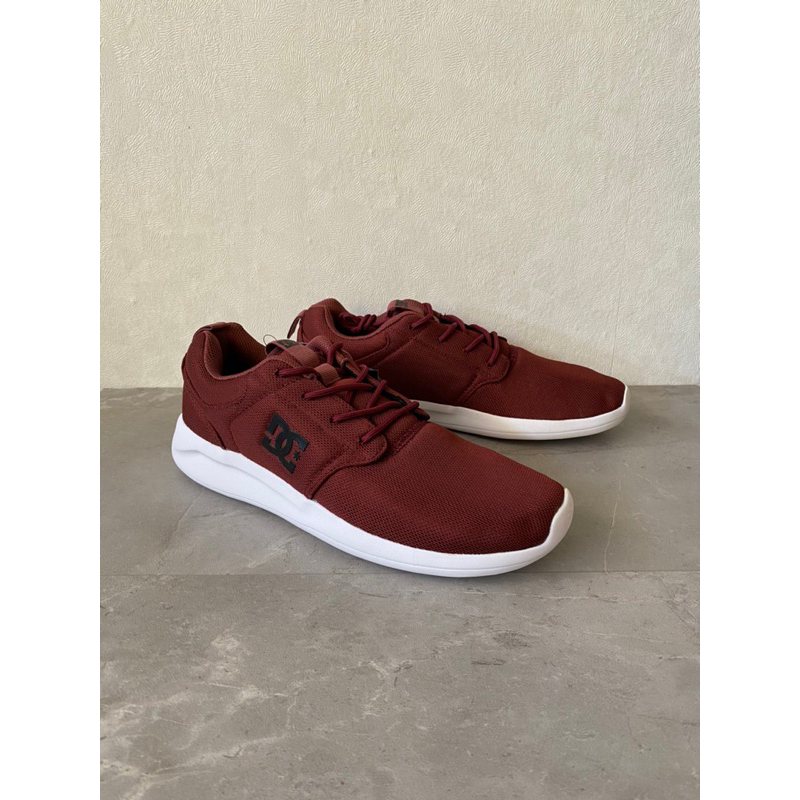 sepatu DC orignal midway M wineblack