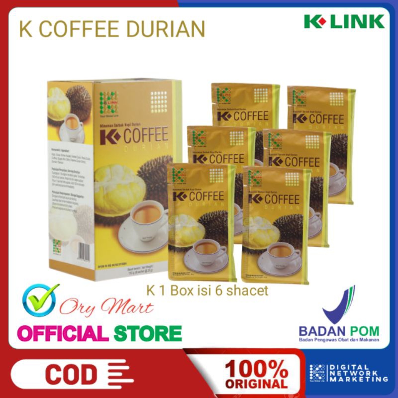 

Kopi Durian K Coffee Durian Original Minuman Kopi Dengan Rasa Durian