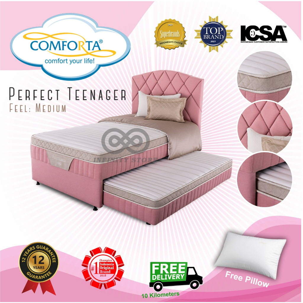 Kasur Springbed 2in1 favourite Anak Comforta Perfect Teenager - PerfectTeenager