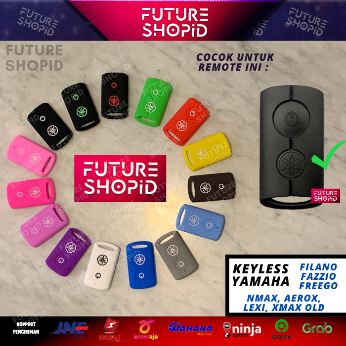 Sarung Remote Nmax/Aerox/Filano/Fazzio/Lexi Cover Keyless Yamaha 2023 New 2022