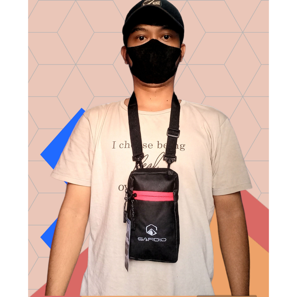 TAS HP WATERPROOF sling pouch tas gantung leher anti air